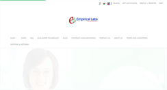 Desktop Screenshot of empirical-labs.com