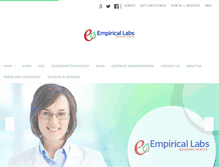Tablet Screenshot of empirical-labs.com